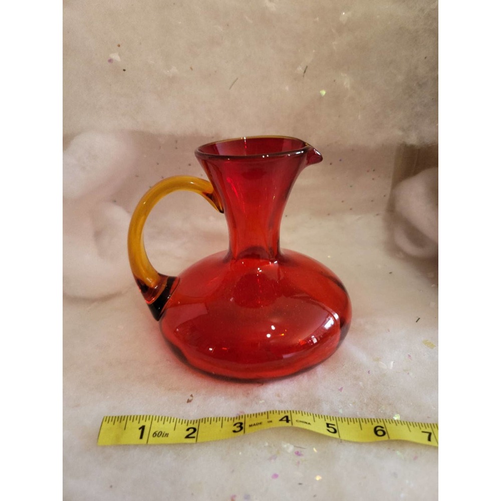 Short blenko pitcher